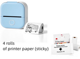 Portable Mini Thermal Label Printer, Price tag